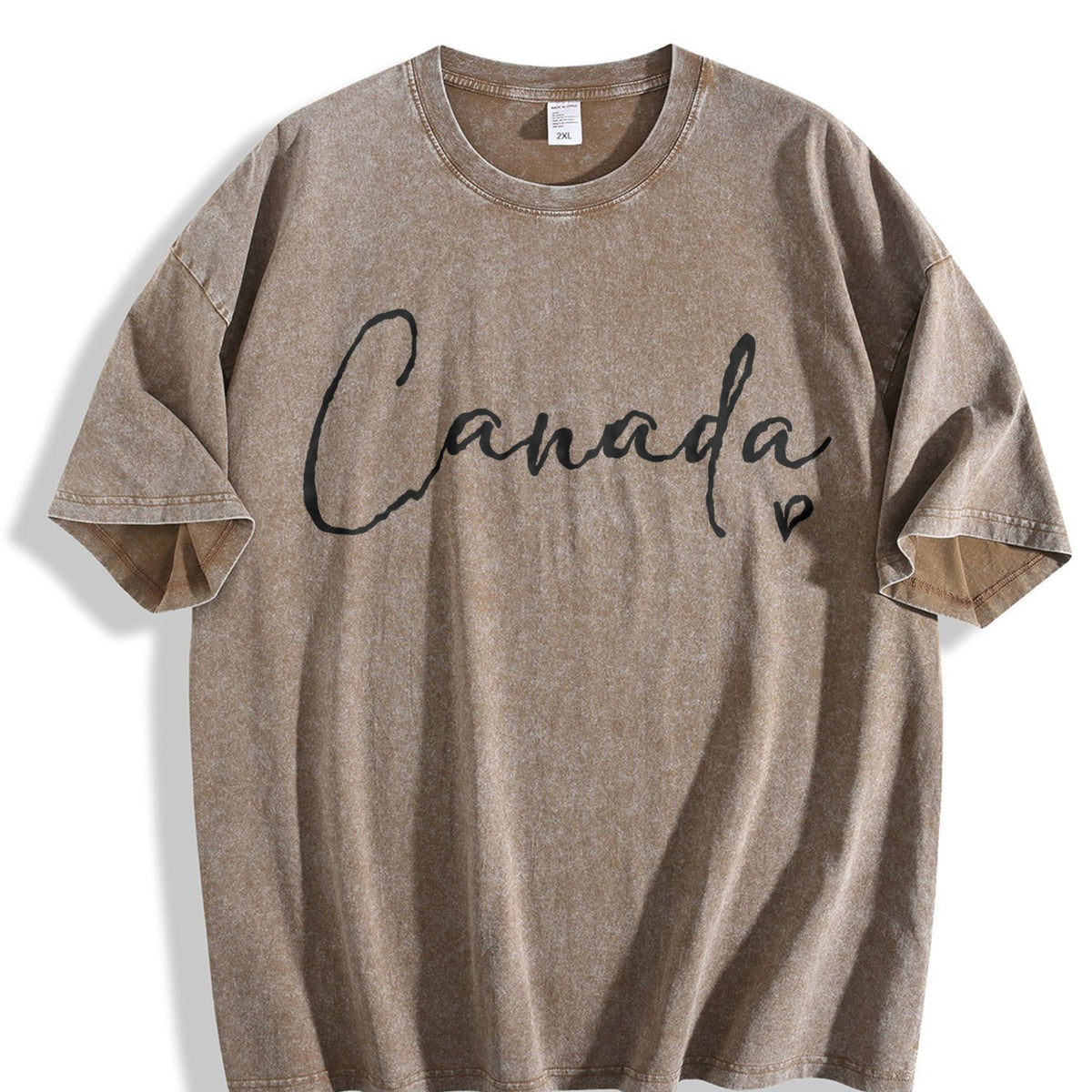 Letter Canada Summer Vintage Washed T-Shirt product image 3