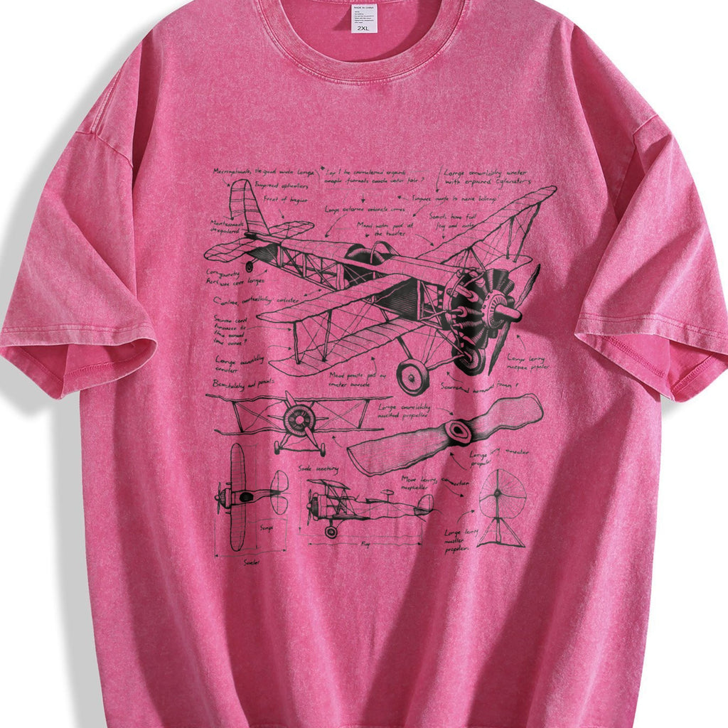 Plane Vintage Washed T-Shirt product image 7