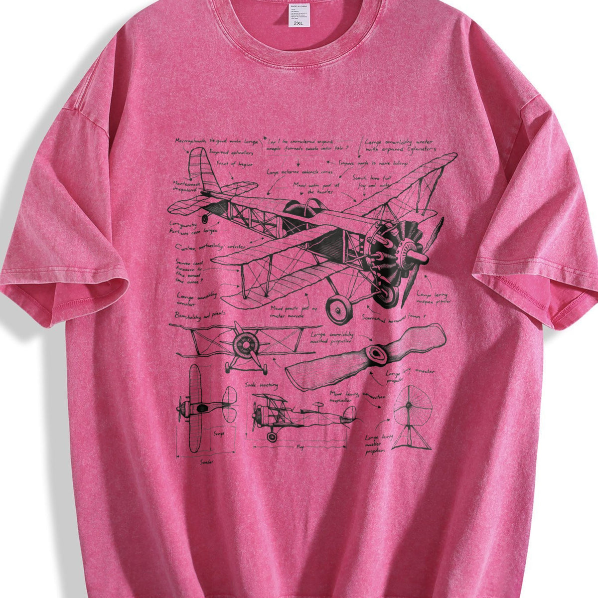 Plane Vintage Washed T-Shirt product image 7