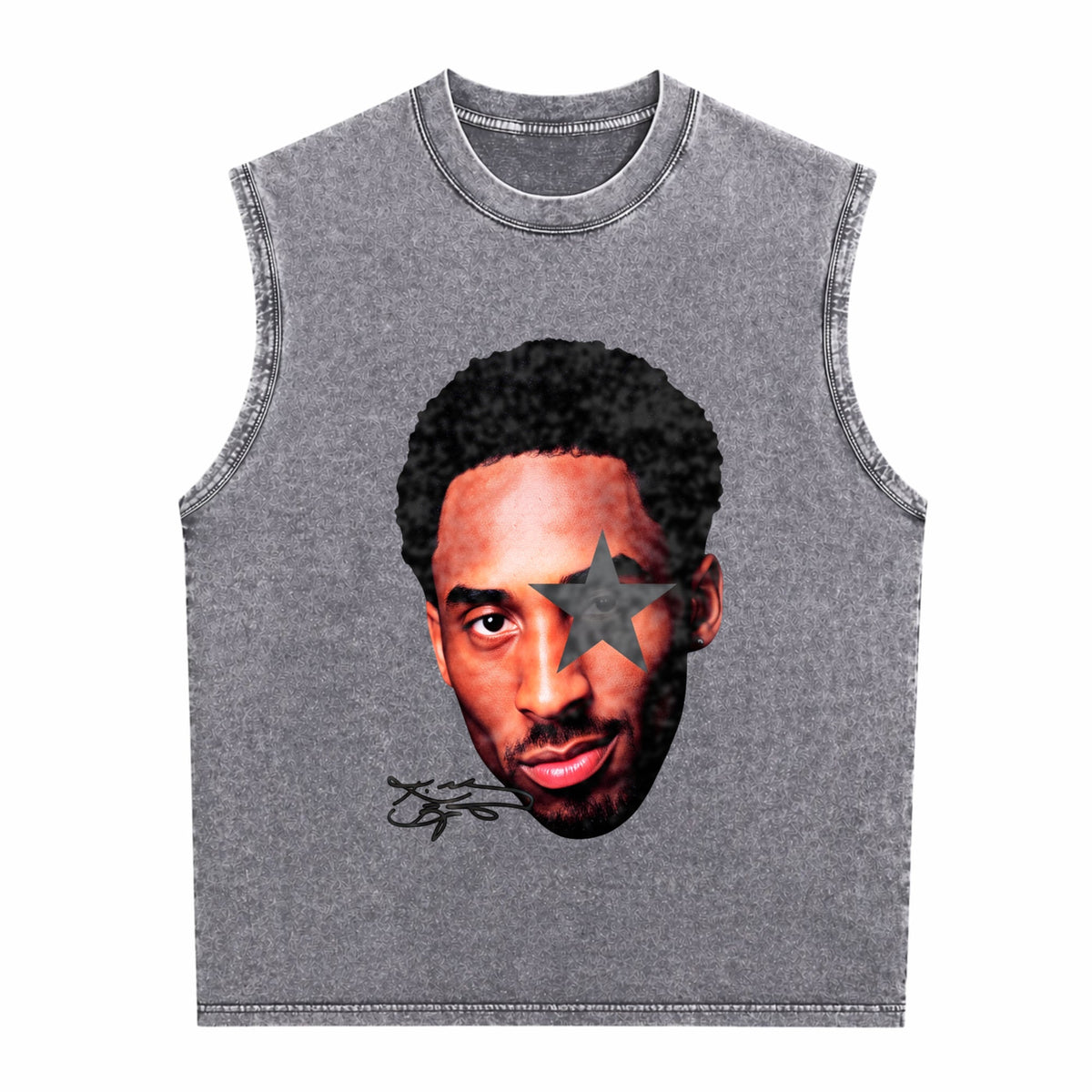 Kb24 Wet Cement Men's Washed Tank Top