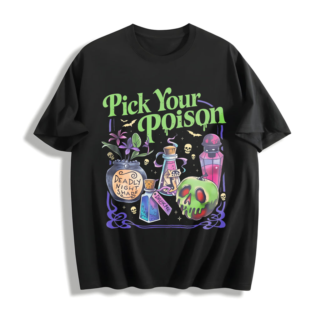 Pick Your Poison Cotton T-Shirt product image 1