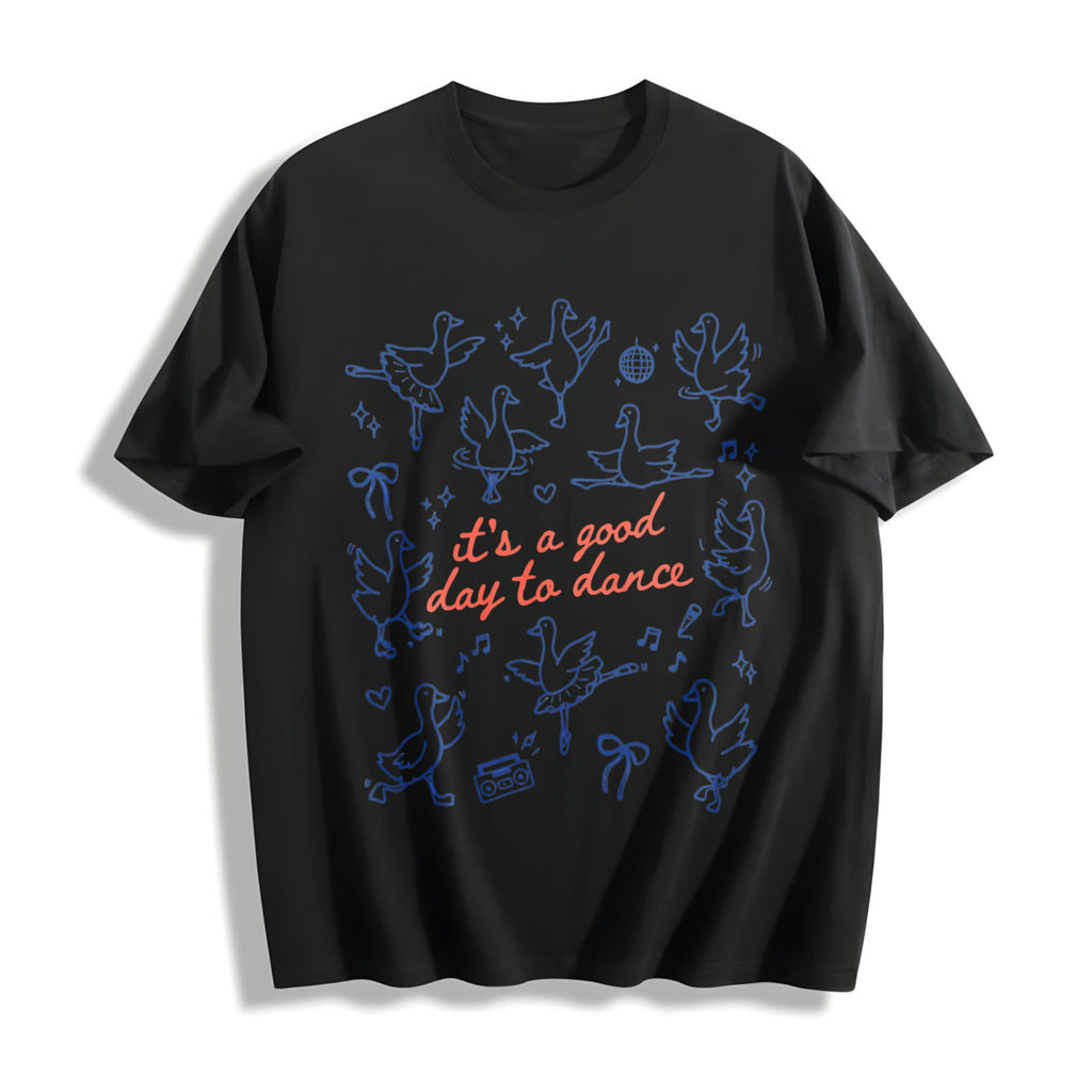 Dancer Silly Goose Cotton T-Shirt product image 1
