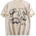 Opossum 90s Tattoo Vintage Washed T-Shirt product image 1