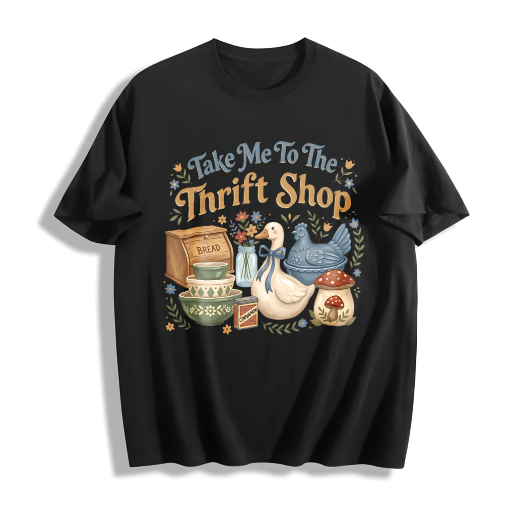 Take Me To The Thrift Shop Cotton T-Shirt product image 1