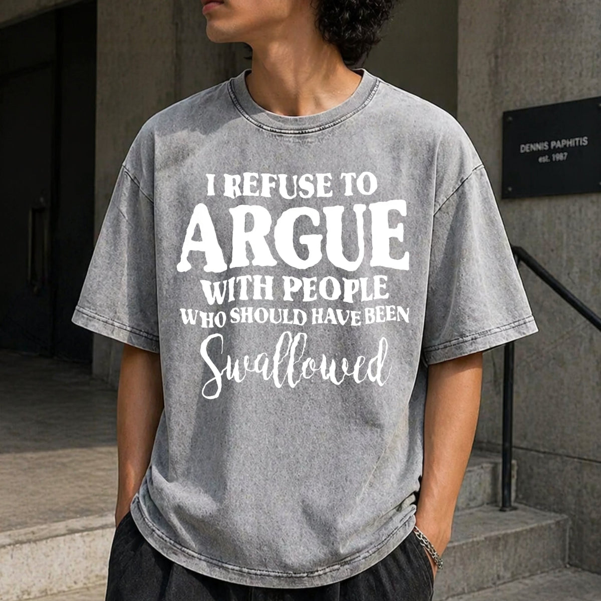 I Refuse To Argue With People Who Should Have Been Vintage product image 5