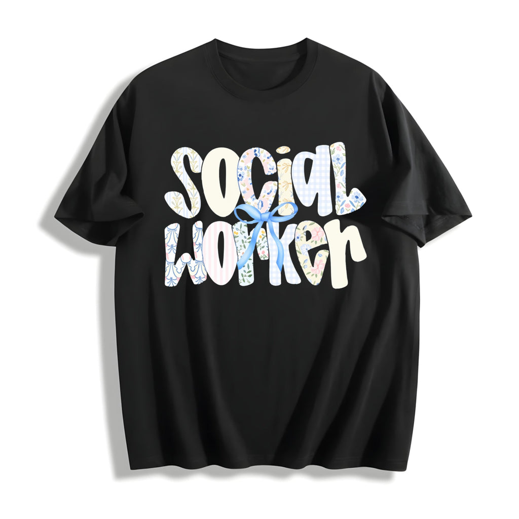 Social Worker Cotton T-Shirt product image 1