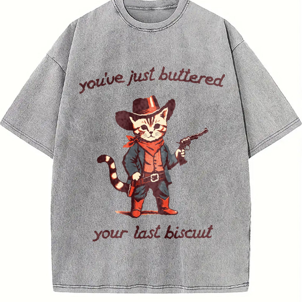 You've Just Buttered Your Last Biscuit Vintage Washed product image 5