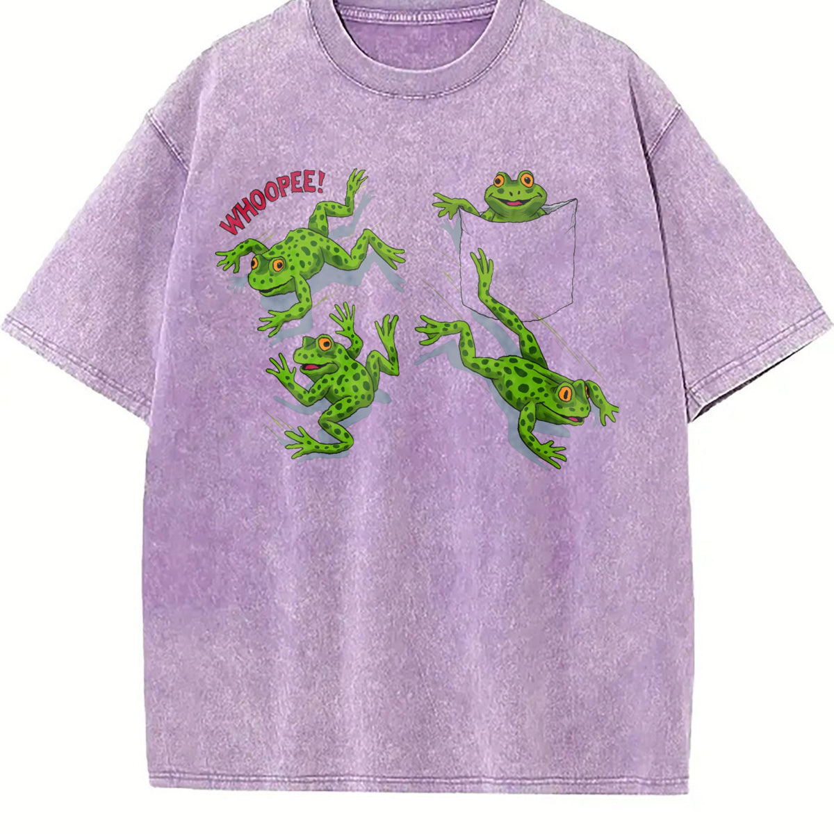 Frogs Chaos 90s Vintage Washed T-Shirt product image 6