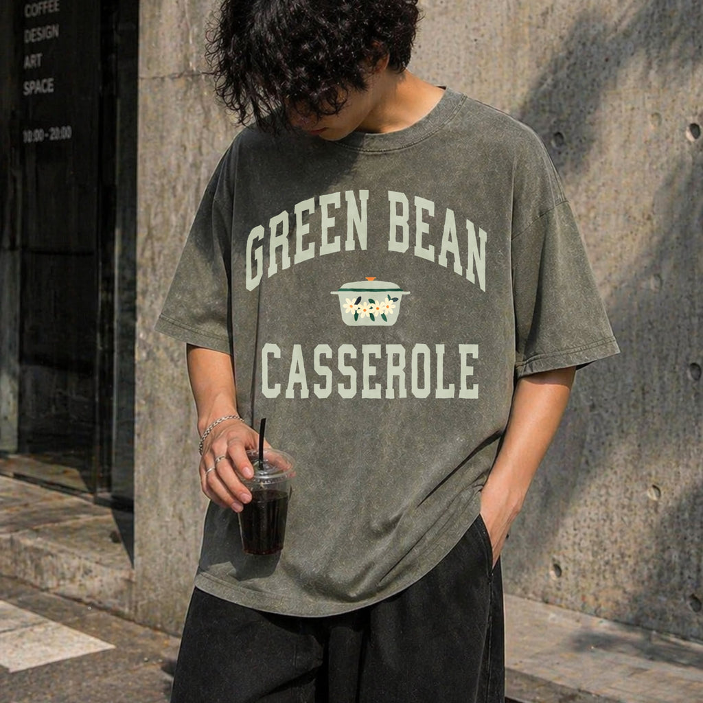 Green Bean Casserole Vintage Washed T-Shirt product image 4