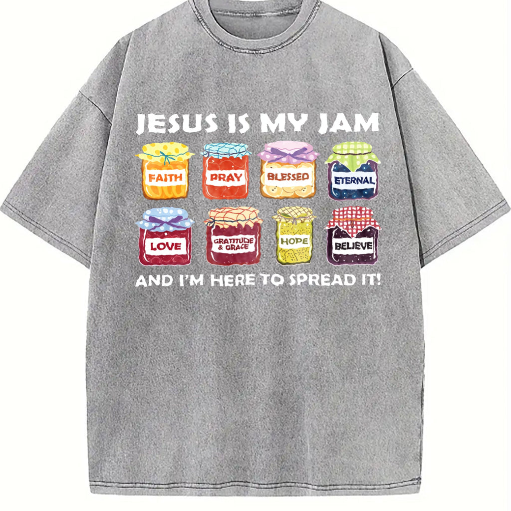 Christian Faith - Jesus Is My Jam & Bible Verse Vintage product image 4