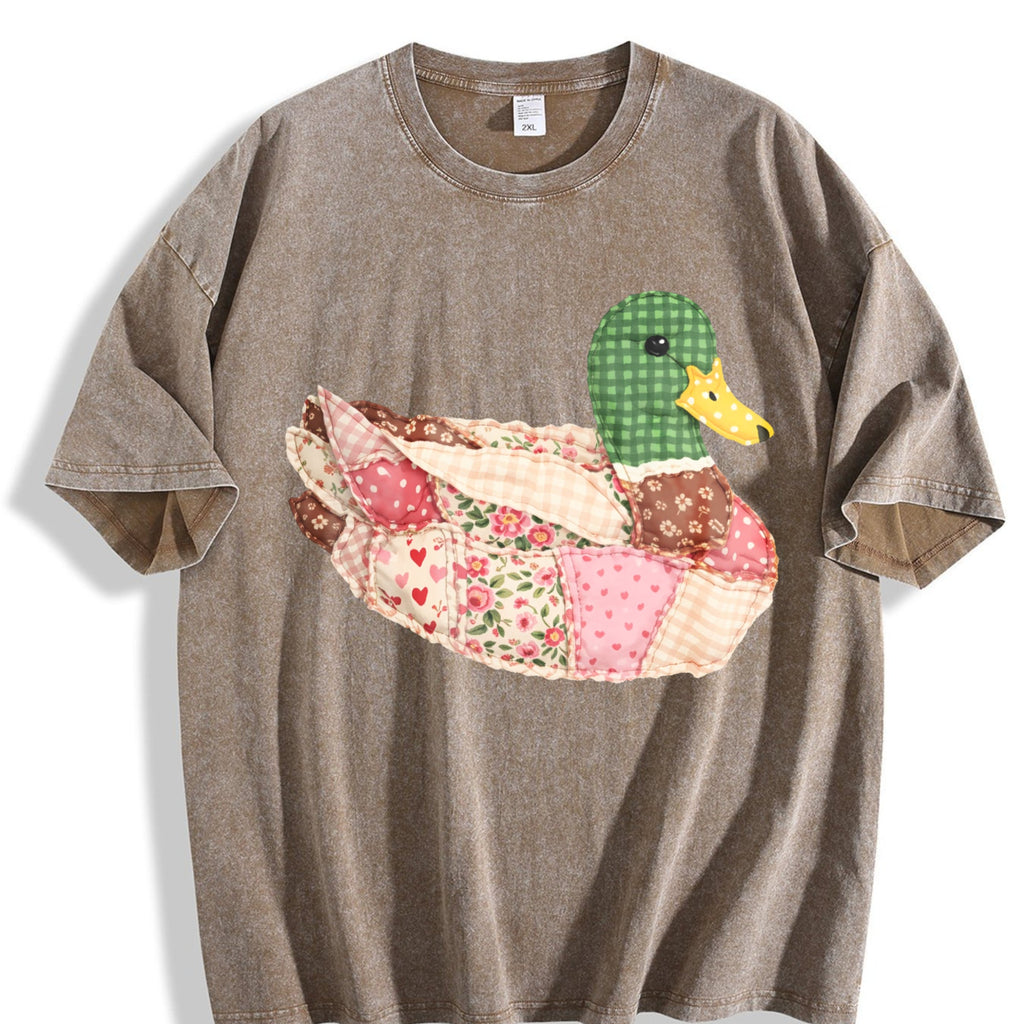 Mallard Duck Vintage Washed T-Shirt product image 3