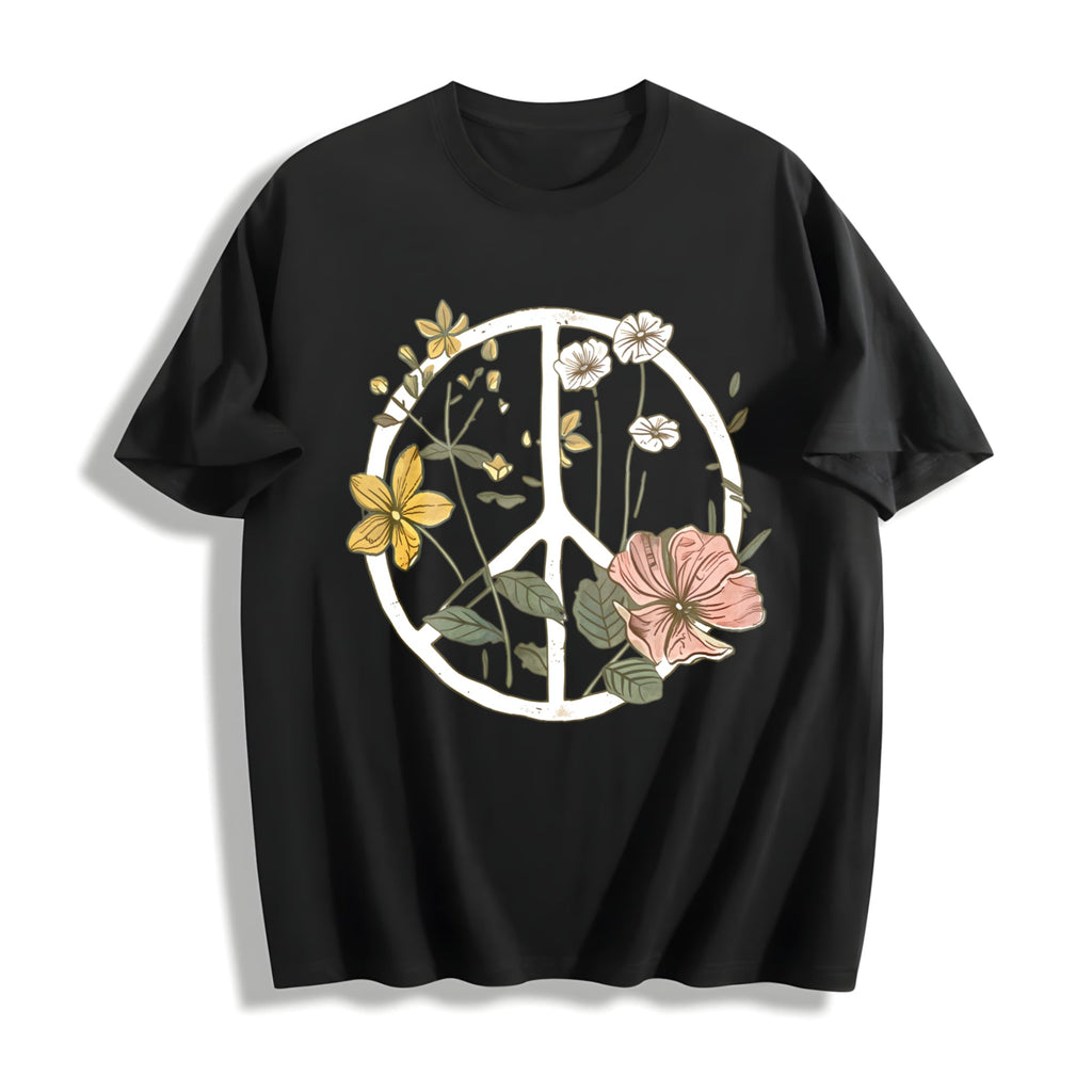 Bohemian - Floral Cotton T-Shirt product image 1