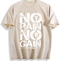 No Pain No Gain Gym Vintage Washed T-Shirt product image 1
