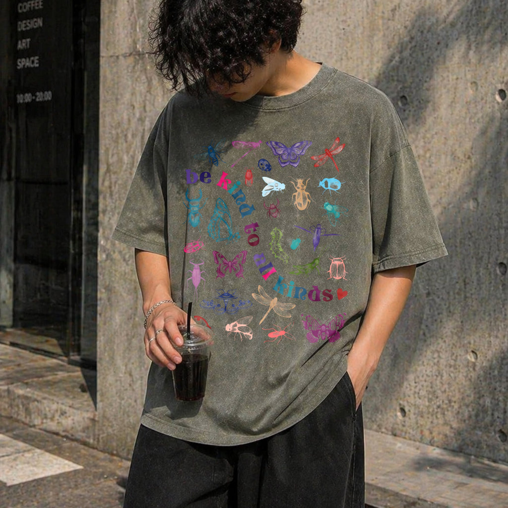 Be Kind To All Kinds Vintage Washed T-Shirt product image 4