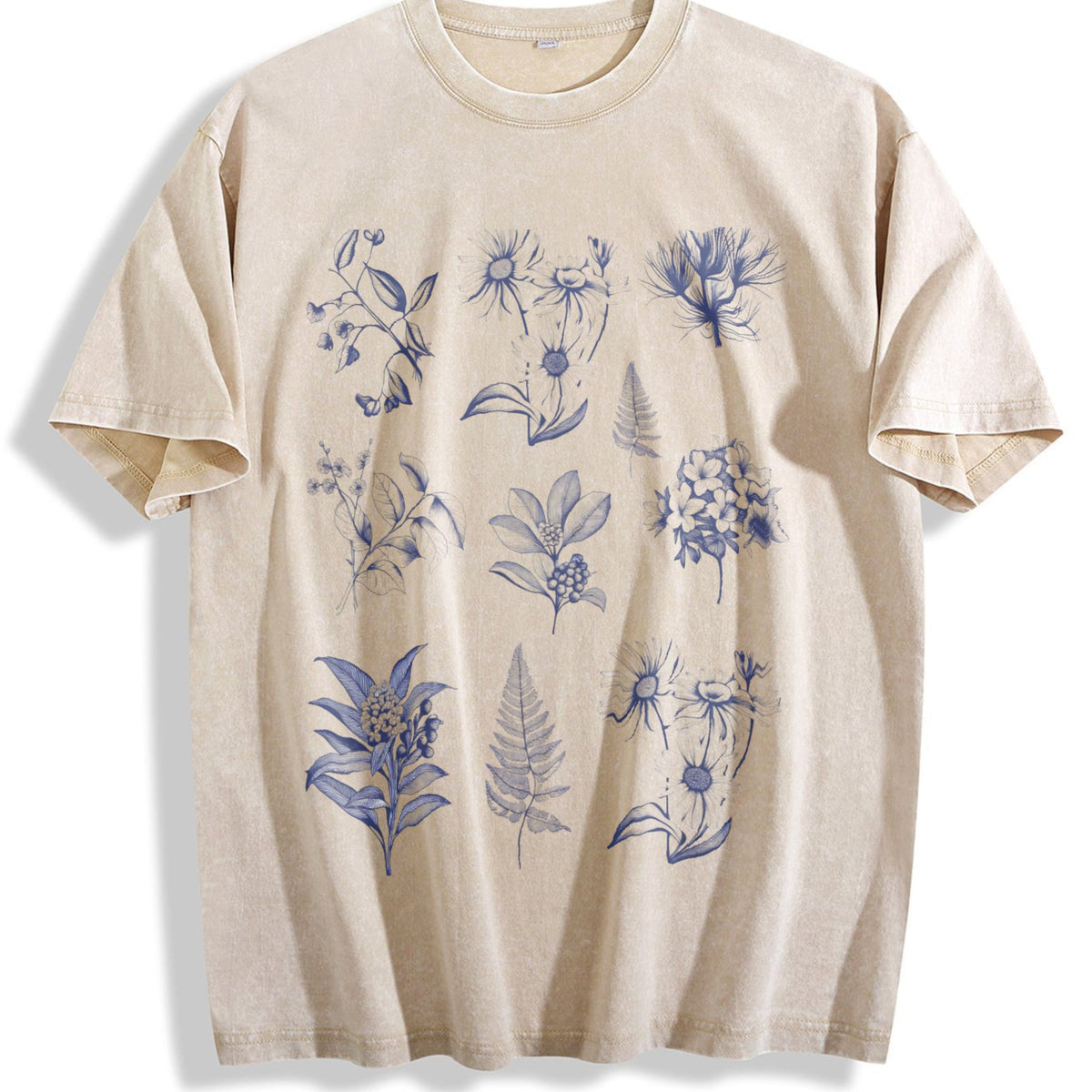 90s Botanical Vintage Washed T-Shirt product image 1