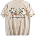 Silly Goose For 4th Of July Vintage Washed T-Shirt product image 1