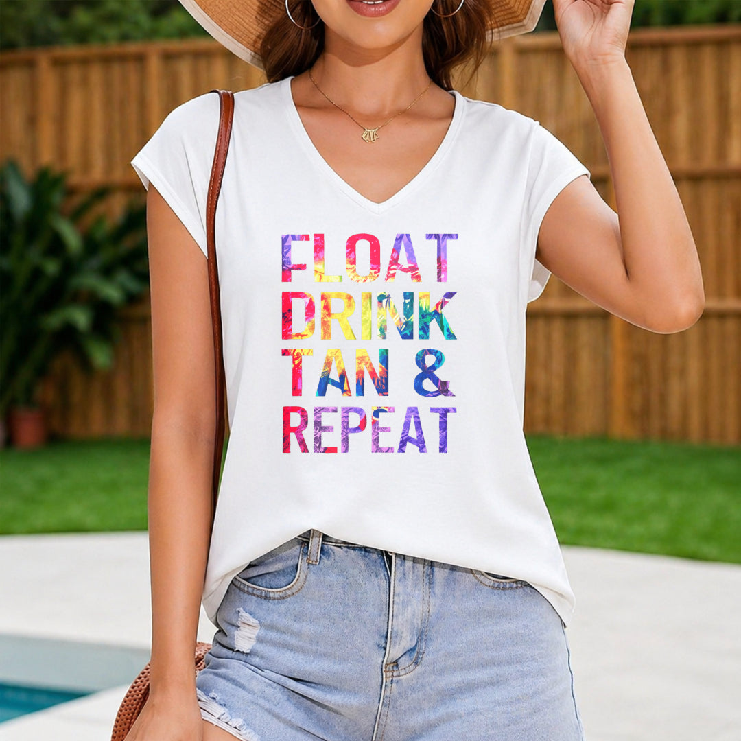 Black Label Women's V-Neck Tank Top