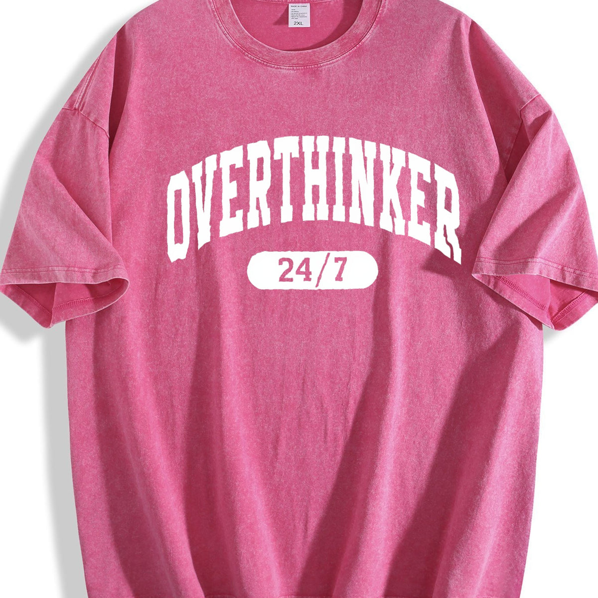 Overthinker Vintage Washed T-Shirt product image 5