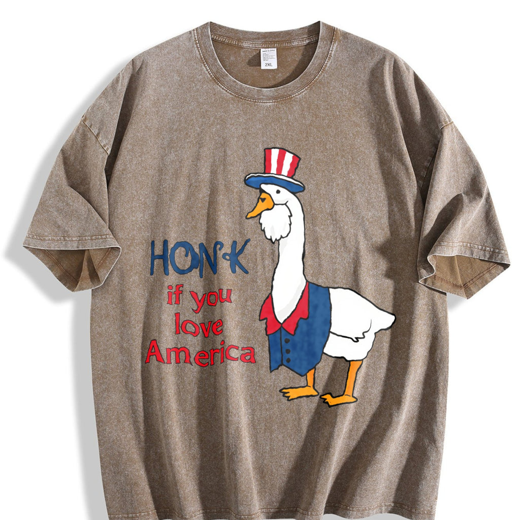 Silly Goose America Vintage Washed T-Shirt product image 3
