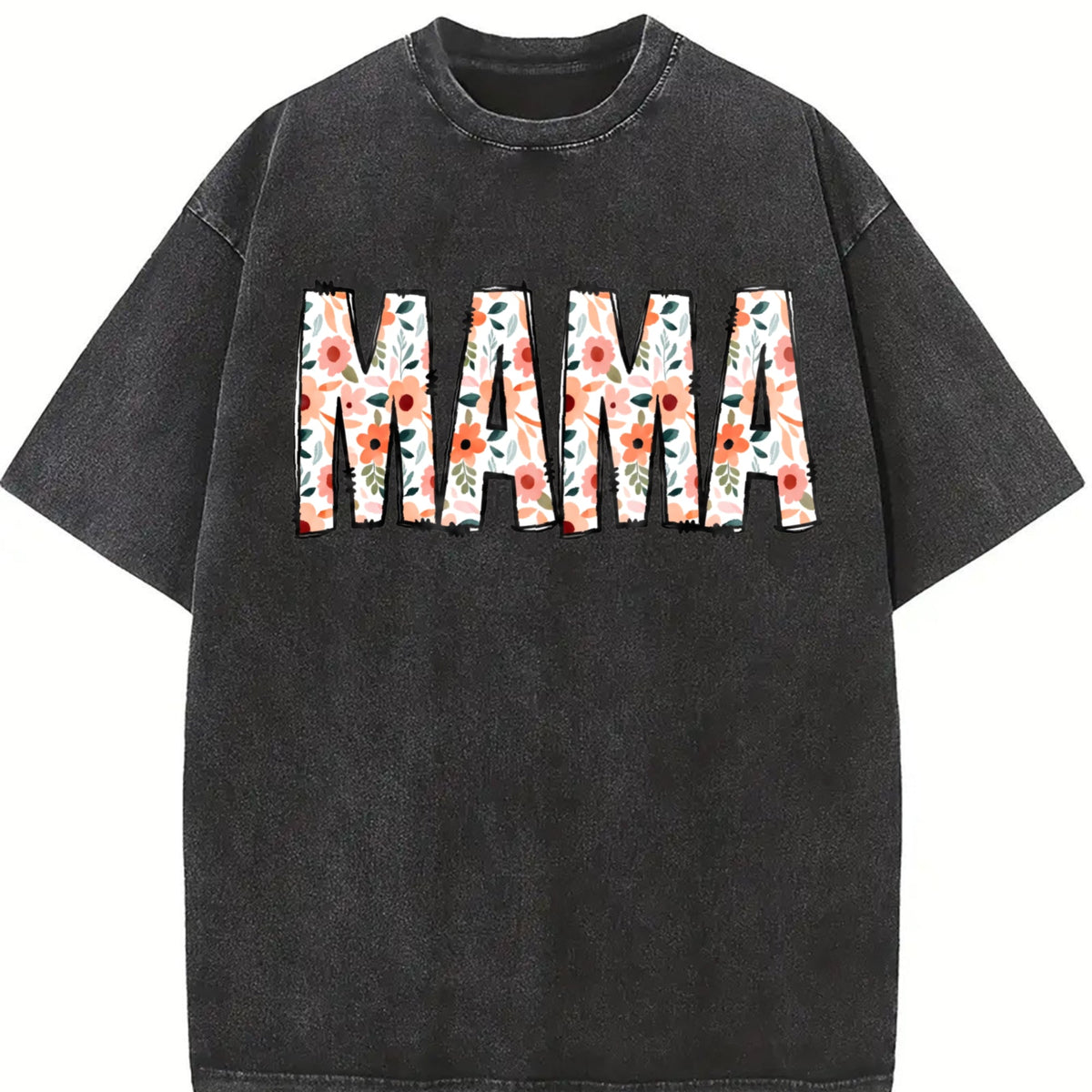 Luokeren Floral Mama - Lavender Vintage Washed T-Shirt product image 2