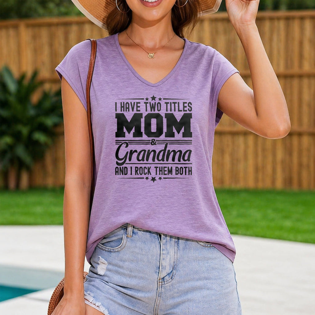 Slight Stretch - Weekend Summer Women's V-Neck Tank Top