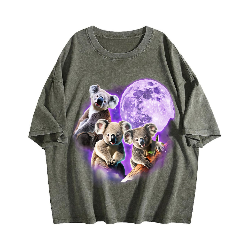 Three Koalas Vintage Washed T-Shirt product image 4