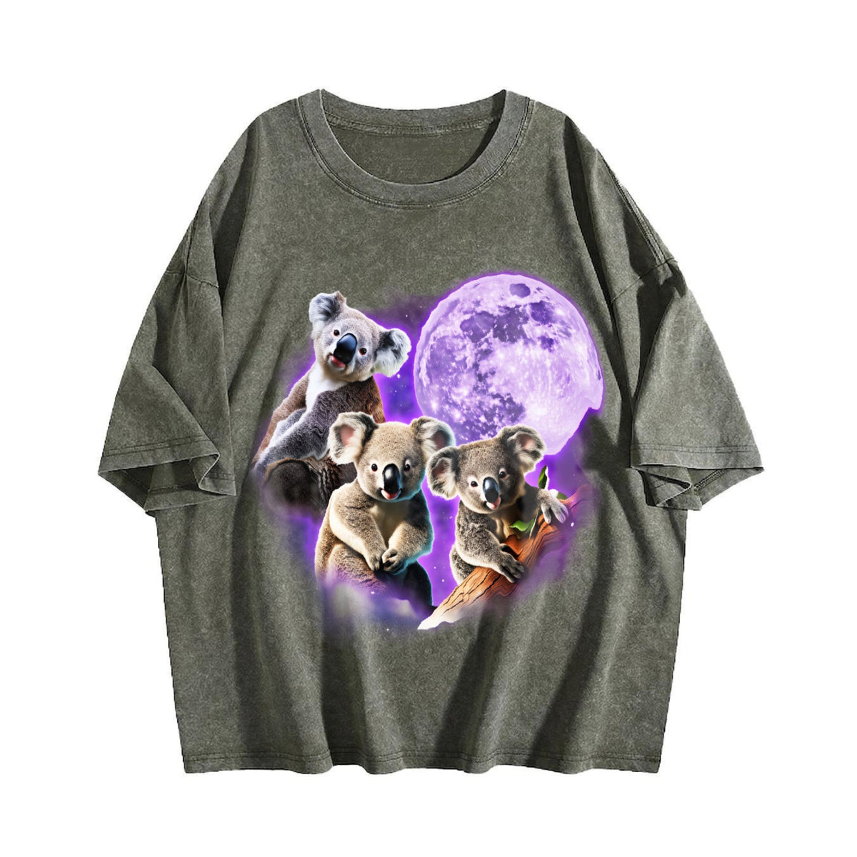 Three Koalas Vintage Washed T-Shirt product image 4