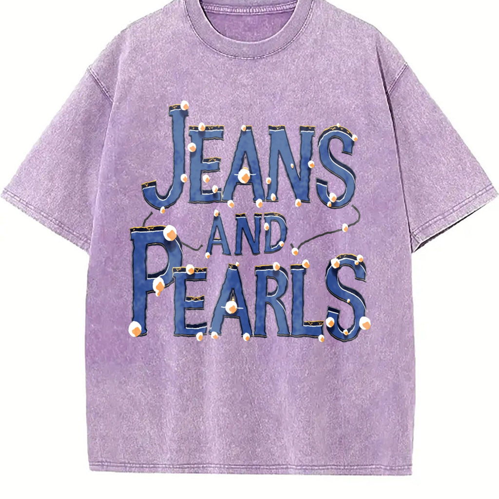 Pearl Patterned - Daily Vintage Washed T-Shirt product image 6