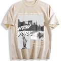 Statue Of Liberty & Palm Tree - Batik Vintage Washed T-Shirt product image 1