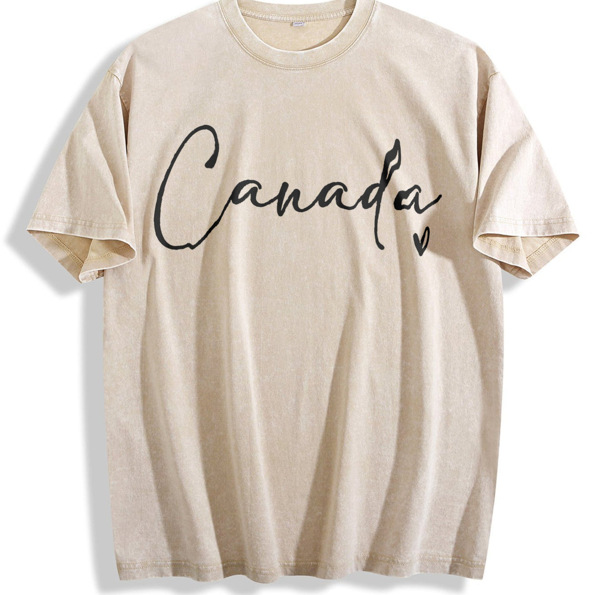 Letter Canada Summer Vintage Washed T-Shirt product image 1