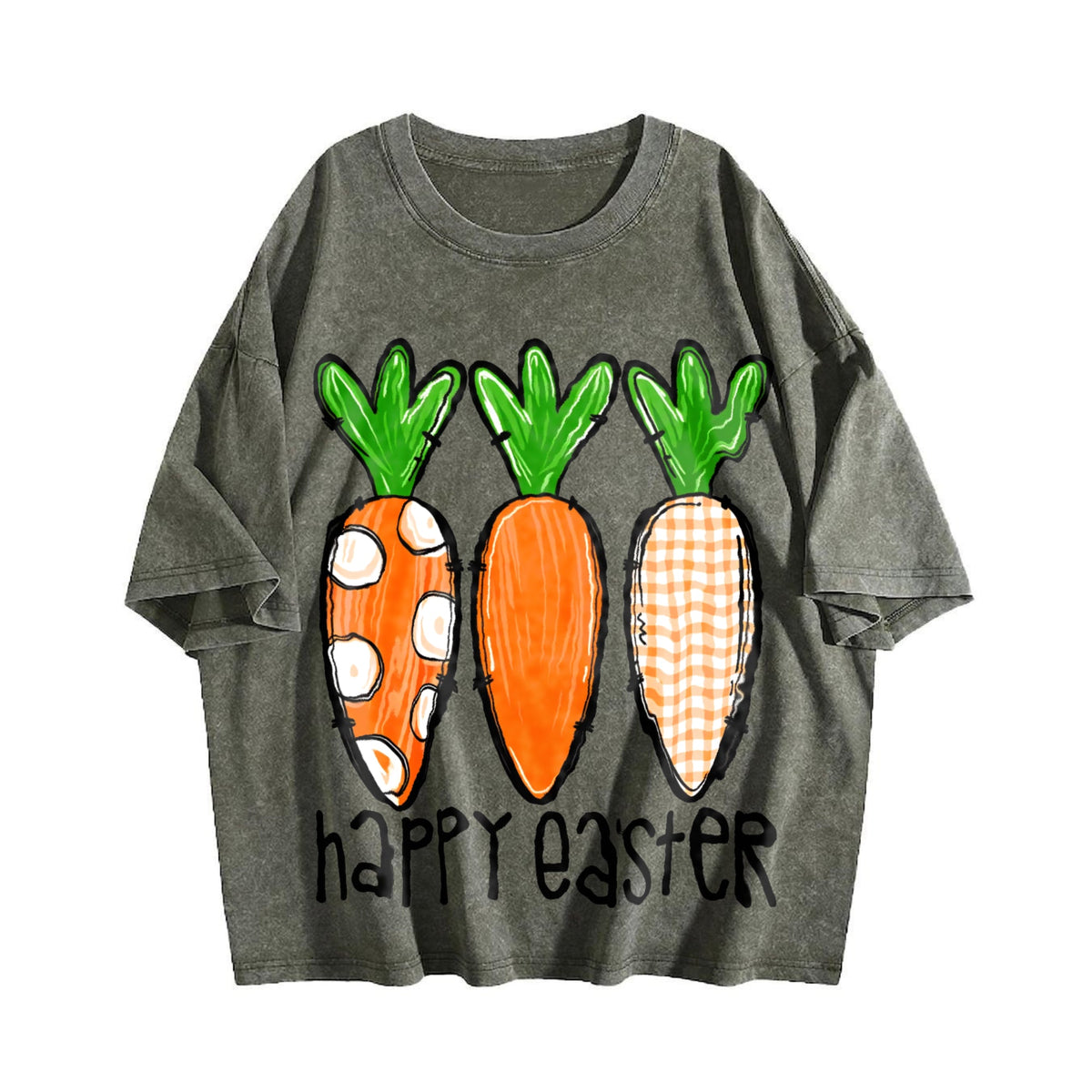 Easter Winter Cartoon Carrot With Various Happy Vintage product image 4