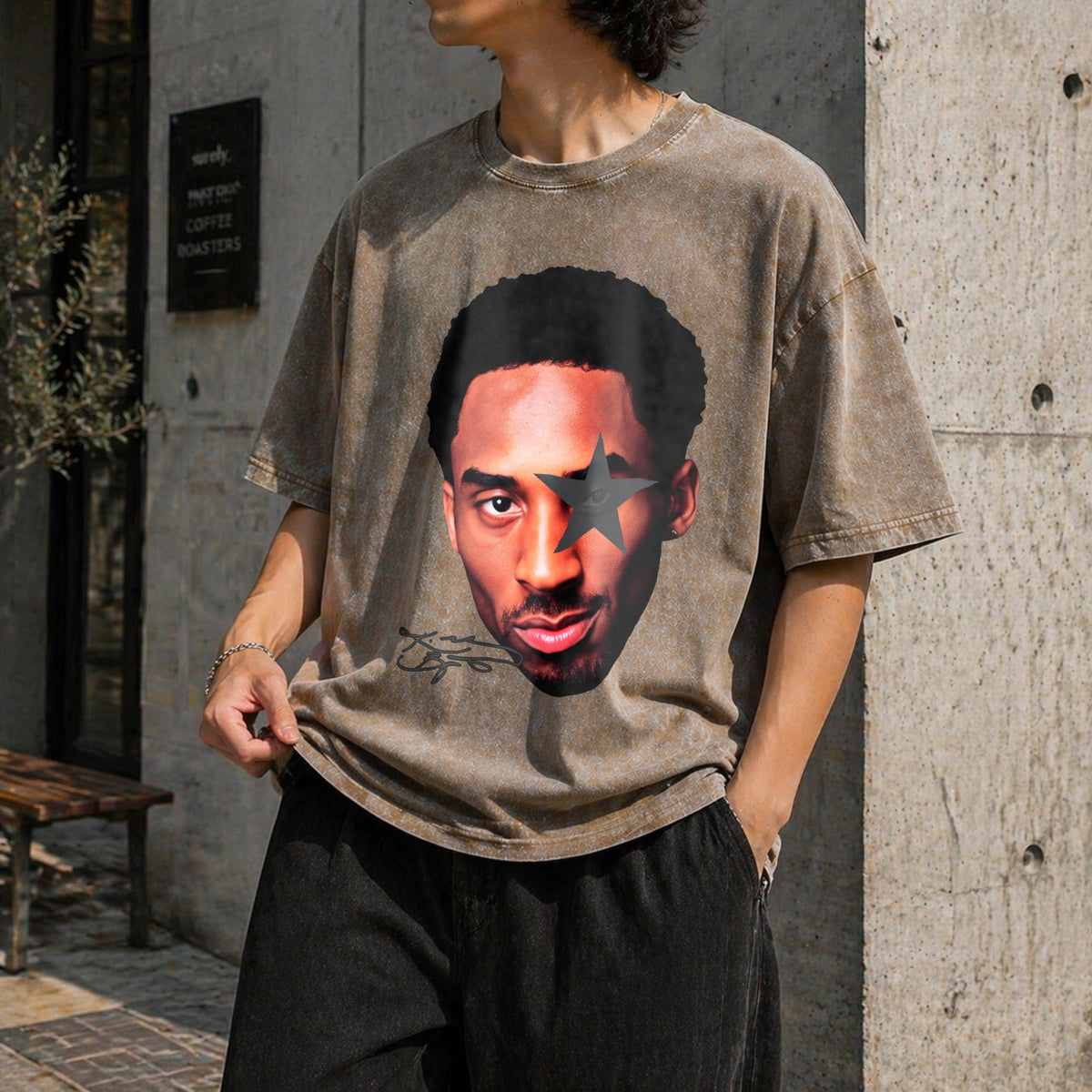 Kb24 Wet Cement Vintage Washed T-Shirt product image 3