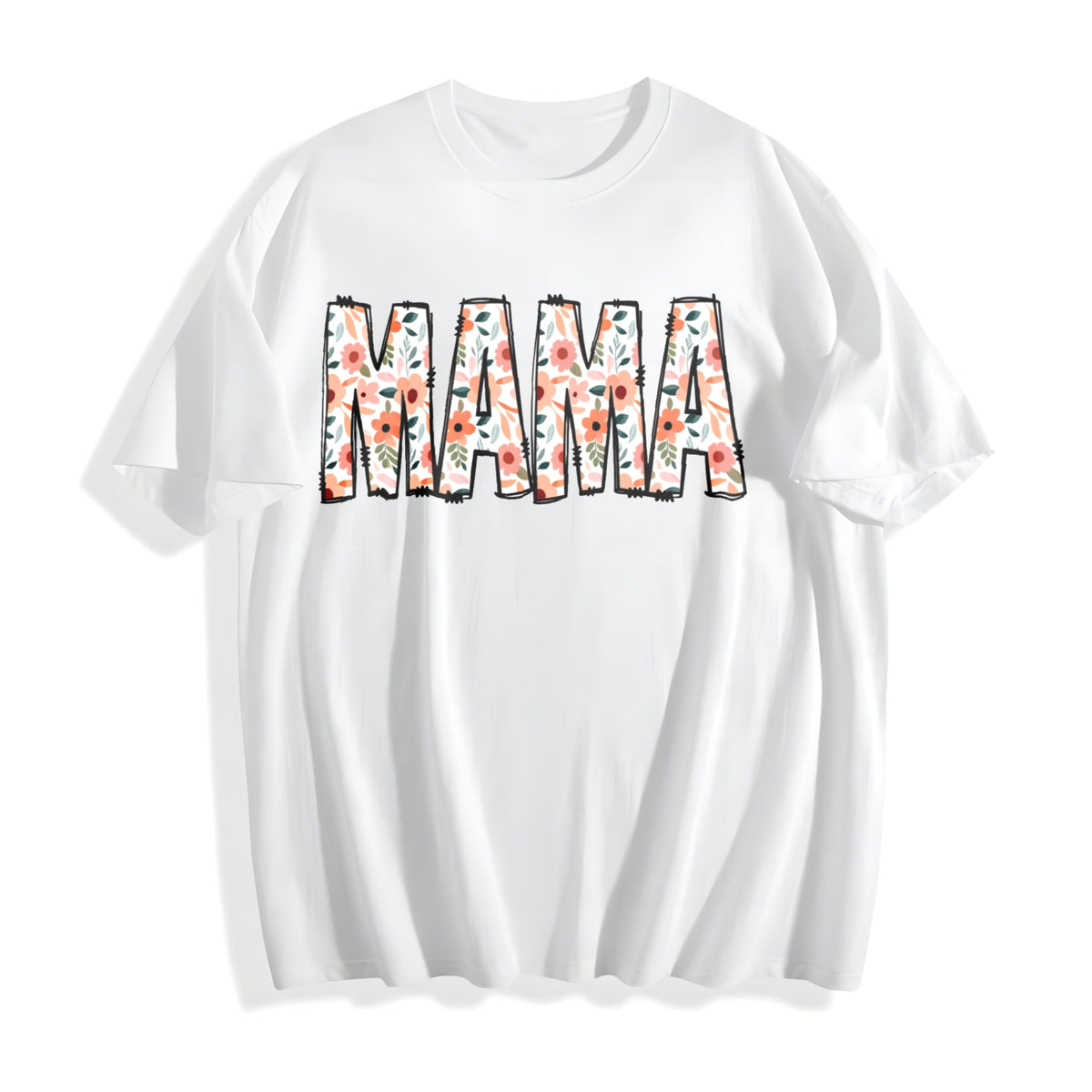 Luokeren Floral Mama - Lavender Cotton T-Shirt product image 2