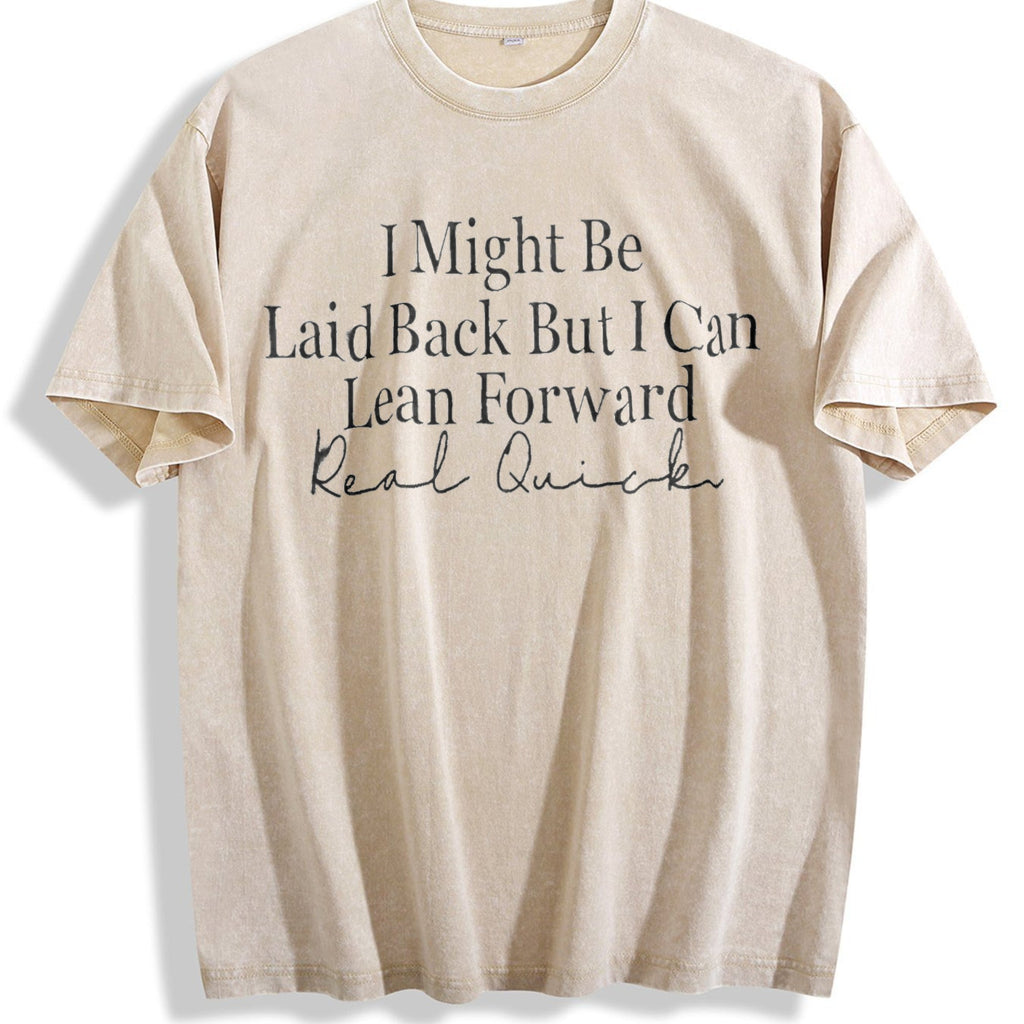 Bold Cursive Of White Text On The Front: I Might Vintage product image 1
