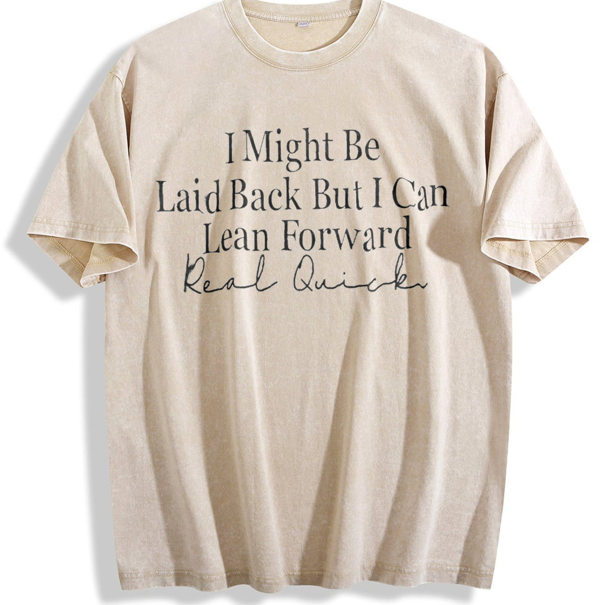 Bold Cursive Of White Text On The Front: I Might Vintage product image 1
