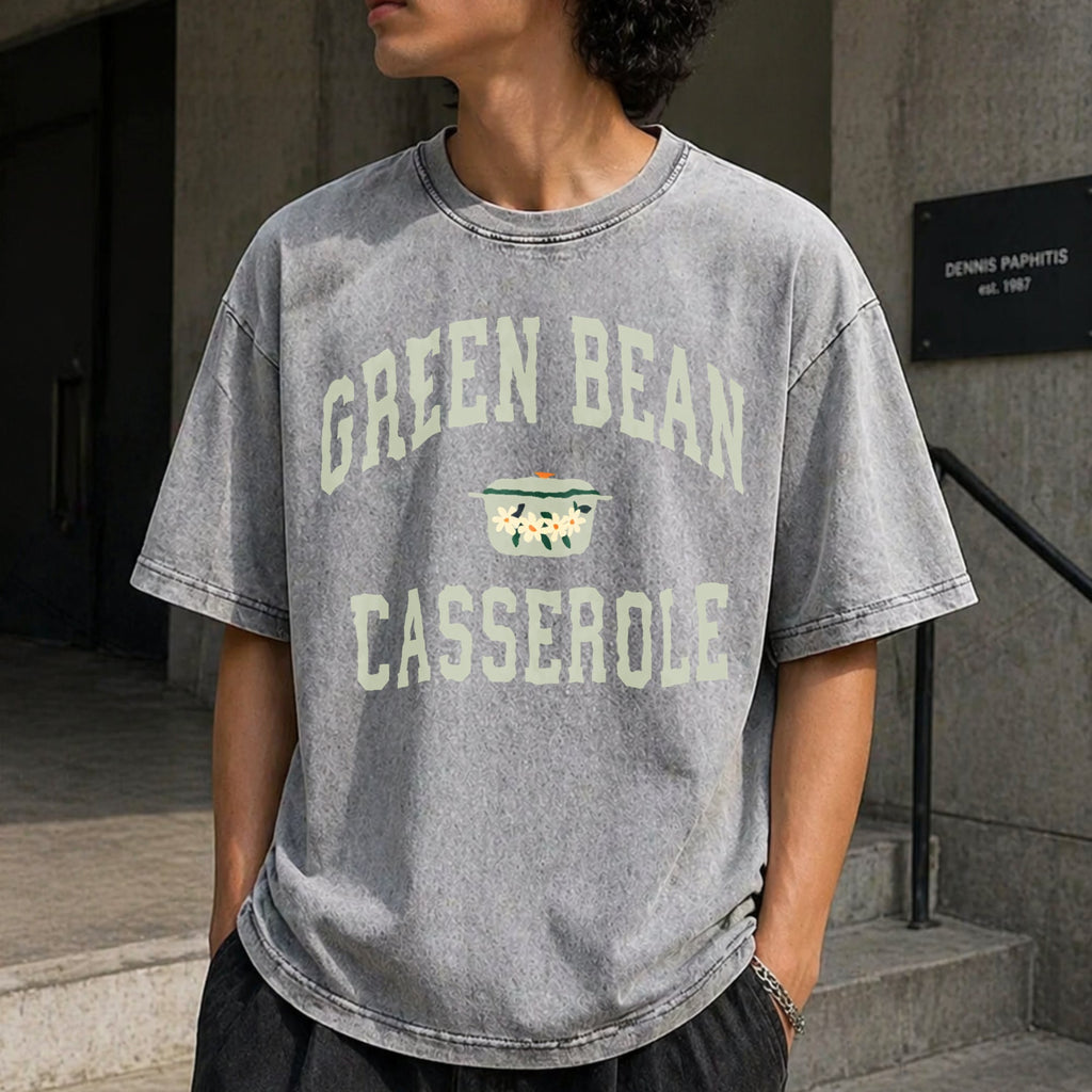 Green Bean Casserole Vintage Washed T-Shirt product image 5