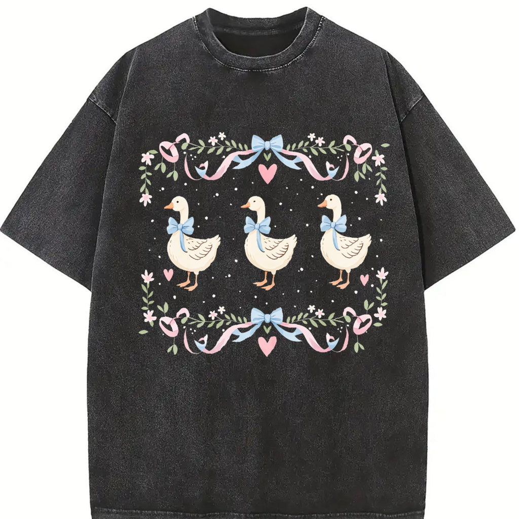 1980s Blue Ribbon Goose Vintage Washed T-Shirt product image 2