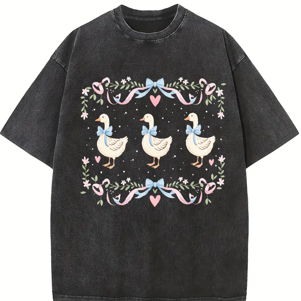 1980s Blue Ribbon Goose Vintage Washed T-Shirt product image 2