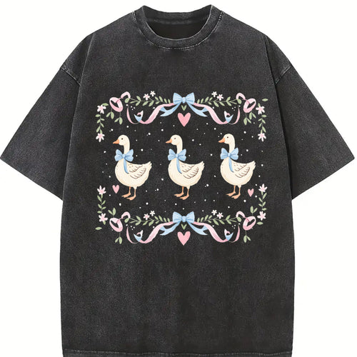 1980s Blue Ribbon Goose Vintage Washed T-Shirt product image 2