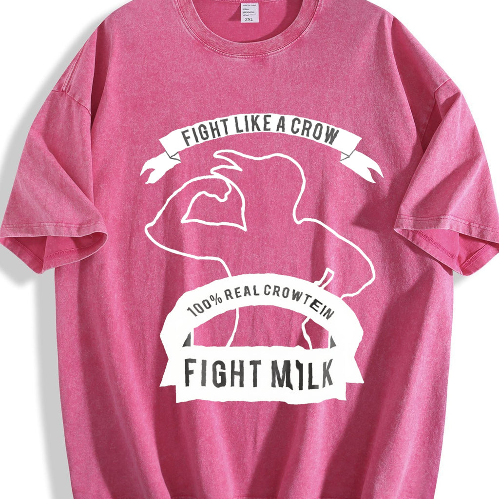 Fight Milk Vintage Washed T-Shirt product image 7