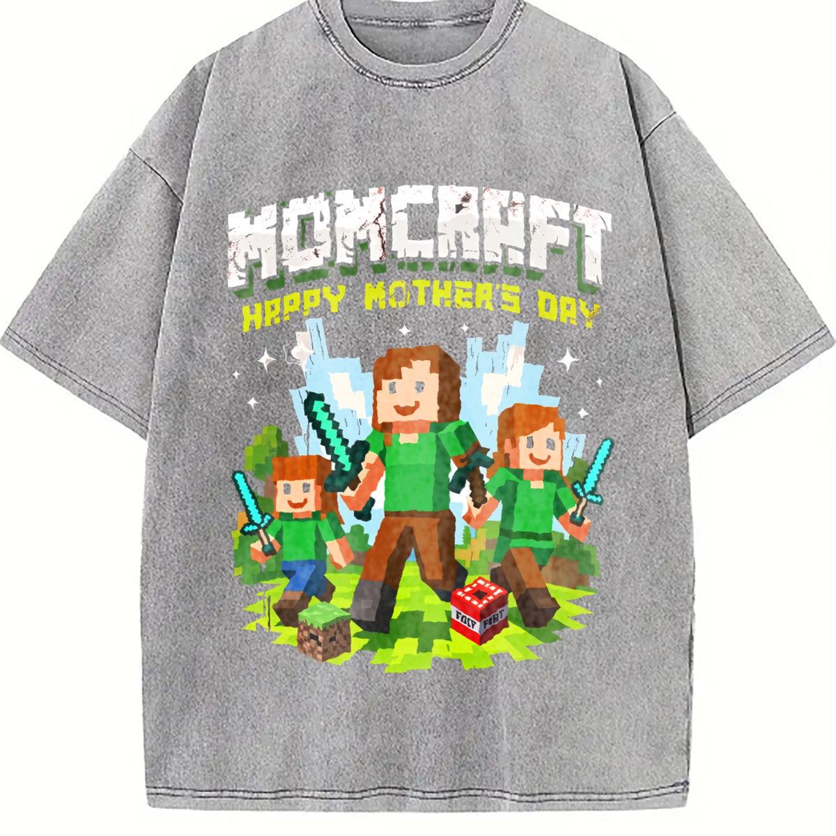 Momcraft Vintage Washed T-Shirt product image 4