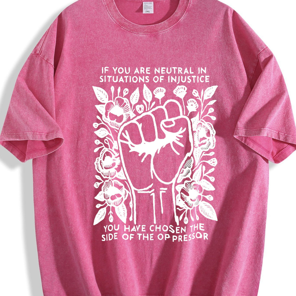 Feminist Rights Summer Vintage Washed T-Shirt product image 7