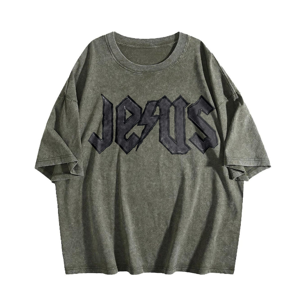 Jesus Vintage Washed T-Shirt product image 4