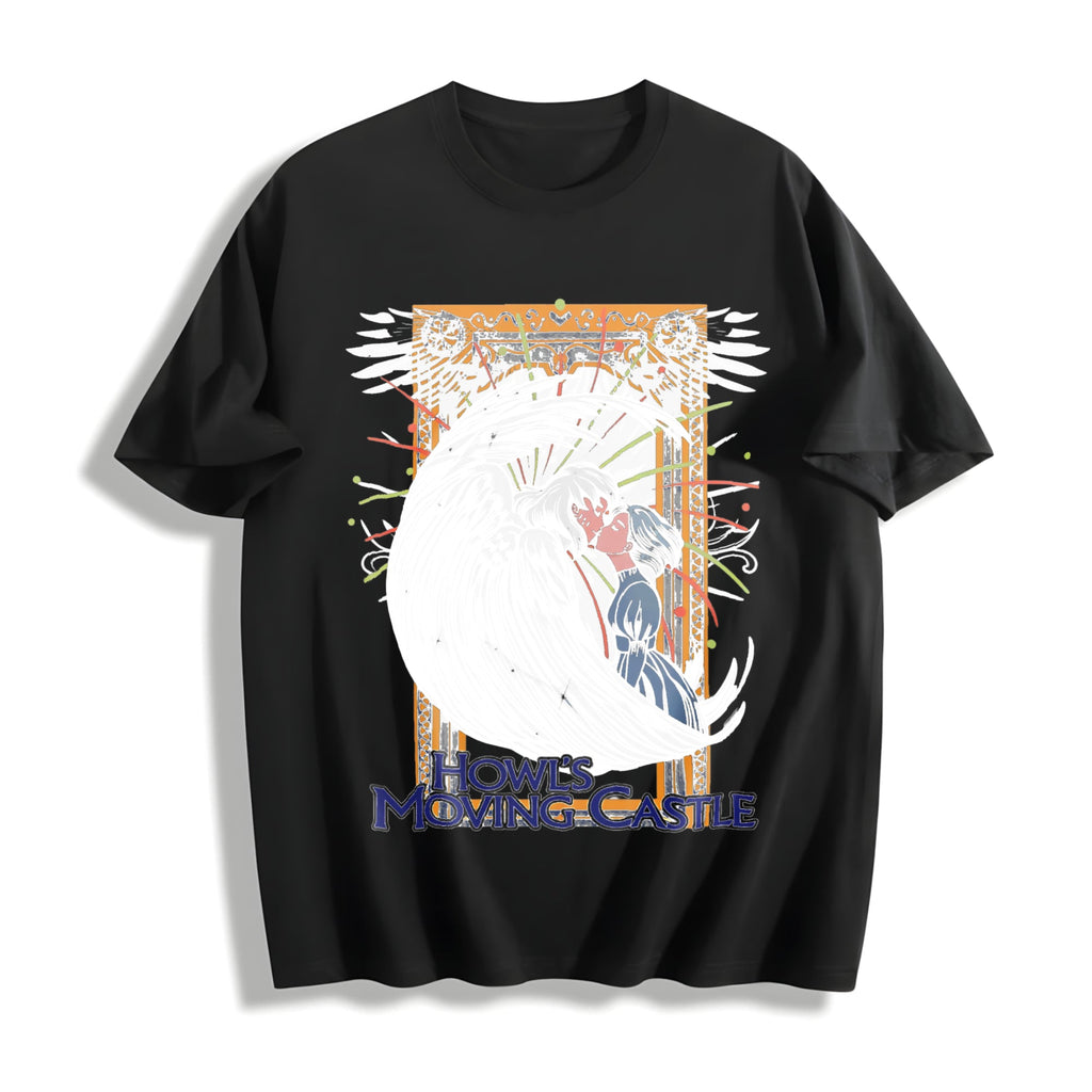 Howl's Moving Castle Cotton T-Shirt product image 1