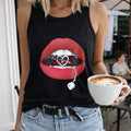 Lips & Chain Women's Tank Top