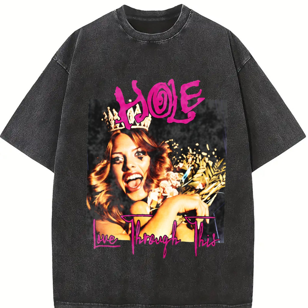 Hole Live Through This Album Cover - 90s Grunge Band product image 2
