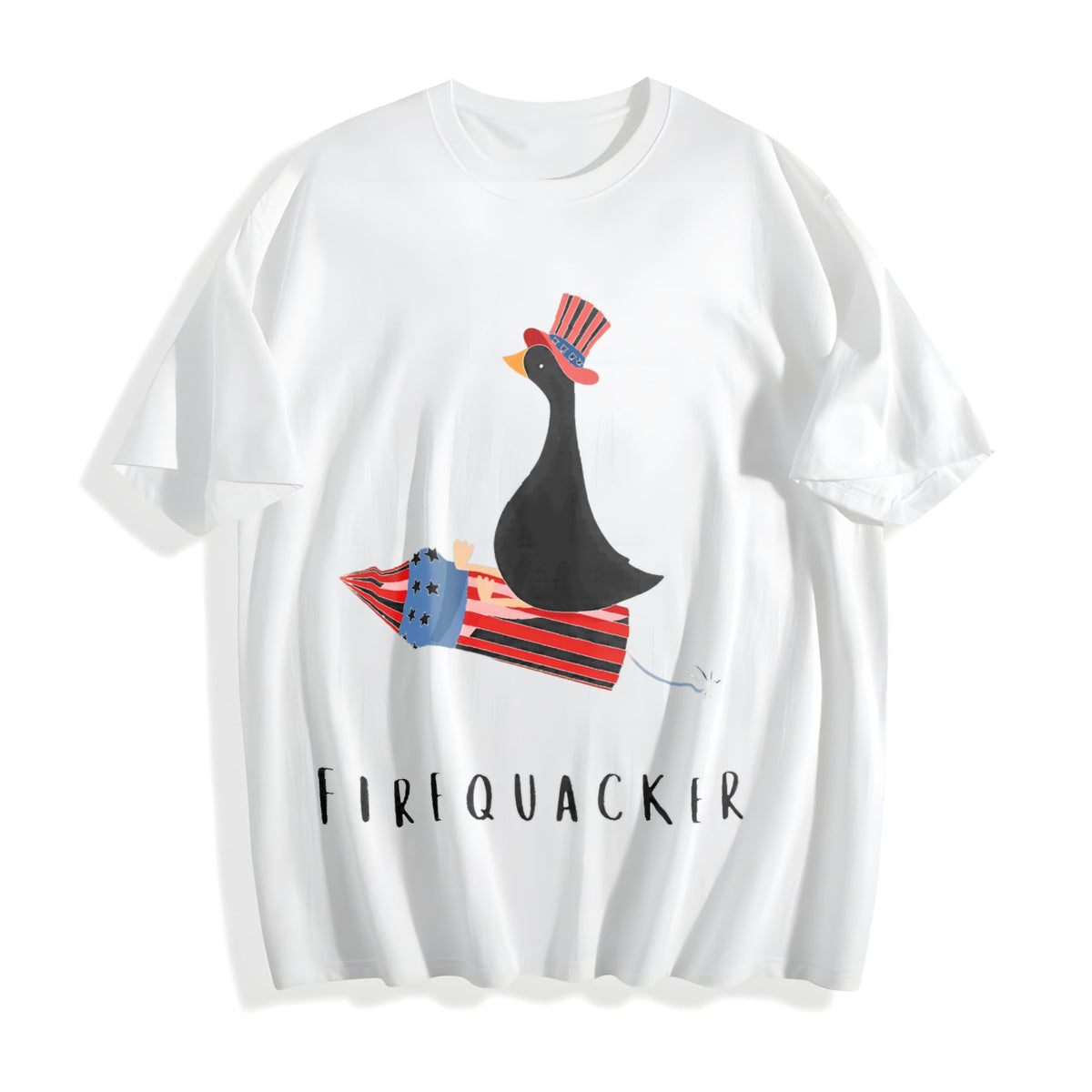 Funny Fourth Of July Cotton T-Shirt product image 2
