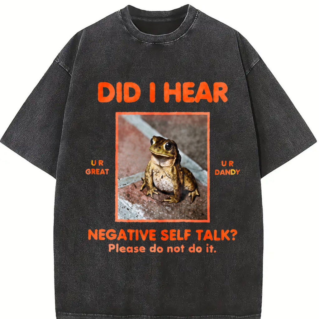 I Hear The Frogs Sing Vintage Washed T-Shirt product image 2