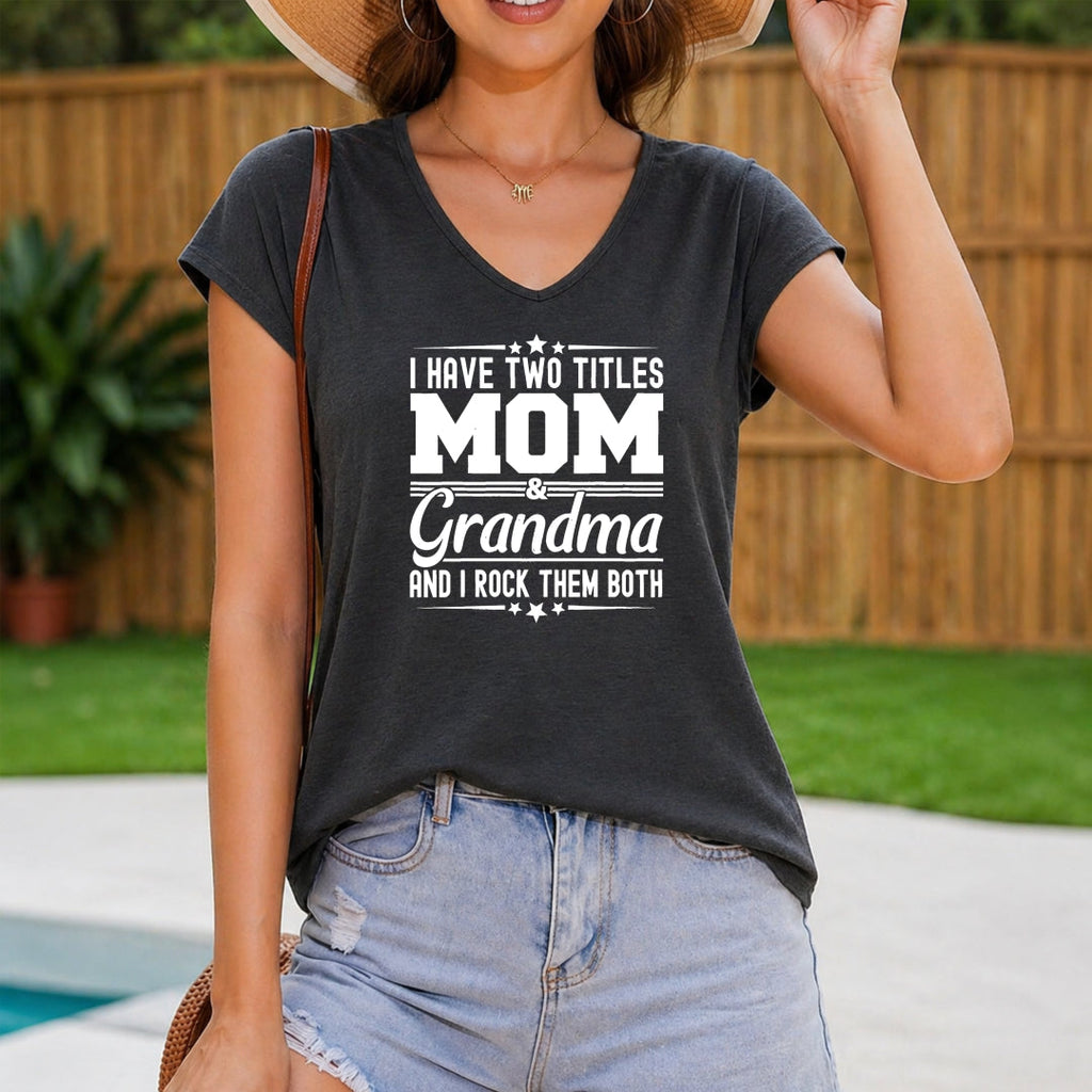 Slight Stretch - Weekend Summer Women's V-Neck Tank Top