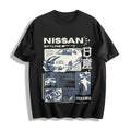 JDM Sports Car Denim Skyline Cotton T-Shirt product image 1